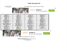 Tablet Screenshot of hobbyshopguideusa.com